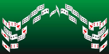 Casino banners. Template for advertising parties, events in Vegas. The concept of winning or gambling. Vector illustration