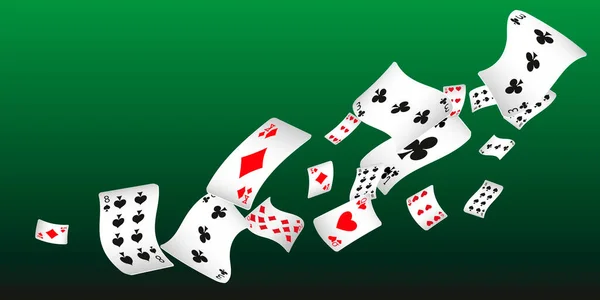 Casino Banners Template Advertising Parties Events Vegas Concept Winning Gambling — Archivo Imágenes Vectoriales