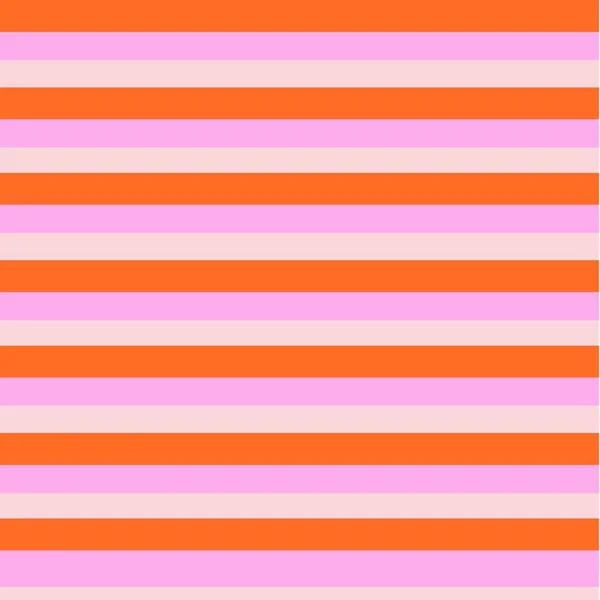 Oranžová Růžová Y2K Pruhovaný Vzor — Stock fotografie