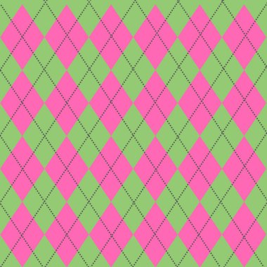 Neon Pembesi Yeşil Çapraz Jeometrik Soyut Y2K Deseni