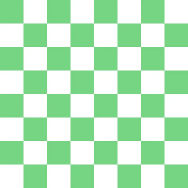 グリーンホワイトチェスボードY2Kパターン — ストック写真