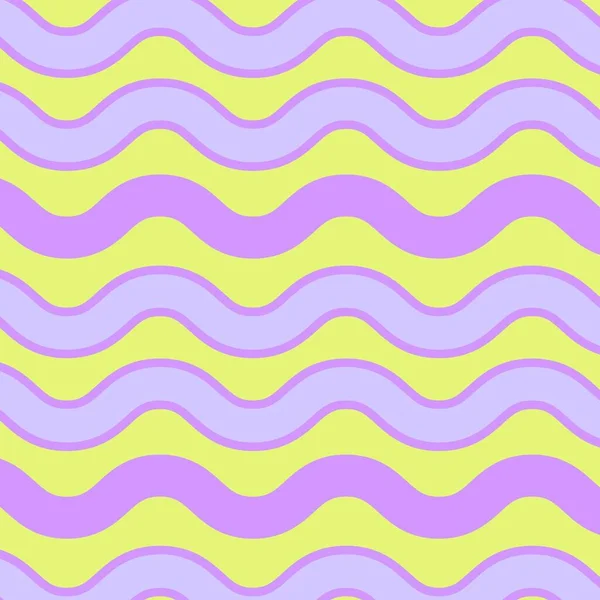 Horizontal Groovy Chevron Purple Green Stripe Pattern — Photo