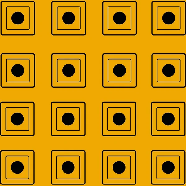 Autunno Controllo Geometrico Rettangolo Brown Black Pattern — Foto Stock