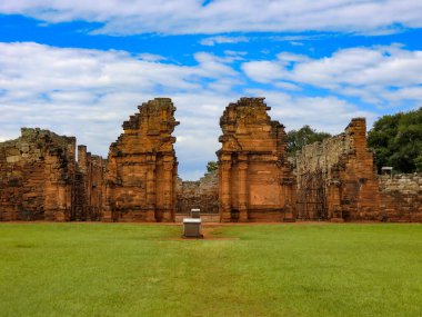 Misiones Arjantin 'de San Ignacio harabeleri.