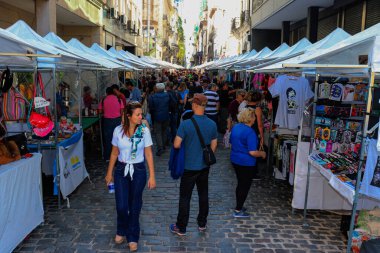 Open-air fair in Buenos Aires