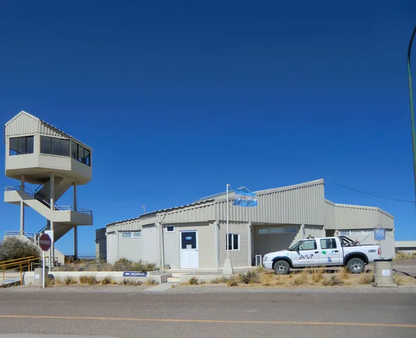 Wildlife Interpretation Center Museum Entrance Valdes Peninsula — 스톡 사진