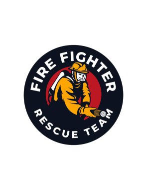 Circle Fire Fighter Professional T-Shirt