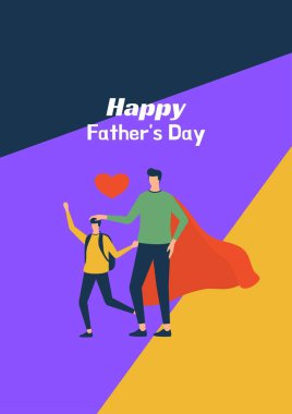 ColorFull Simple Father's Day (Poster)