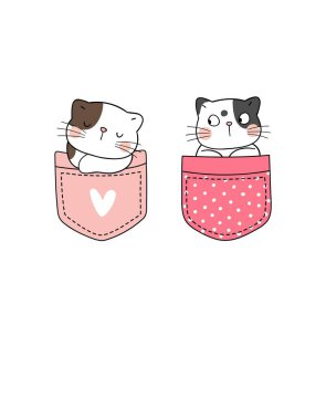 Cute Cartoon Animal Icon Cat