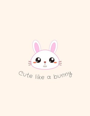 Cute like a bunny t-shirt
