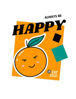 Cute Orange Fruit T-Shirt