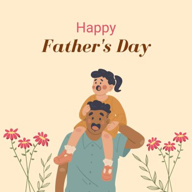 Father's Day art graphic design