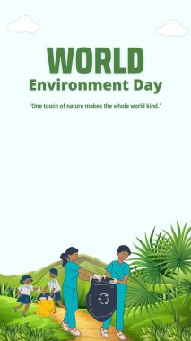 Green Modern World Environment Day (Instagram Story)