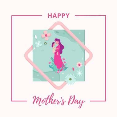 Happy Mothers Day Instagram Post art graphic design