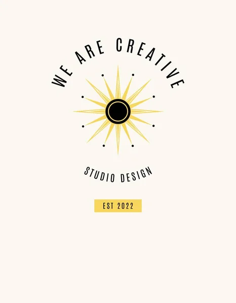 Beige Minimal We are Creative Product T-shirt