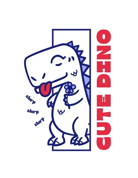 Cute Dino T-Shirt art graphic design