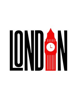 London T shirt art graphic design