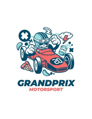 Playful Motorsport Event T-Shirt
