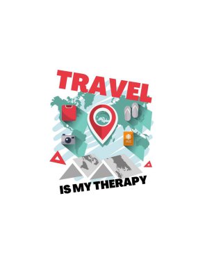 Travel T-Shirt art graphic design