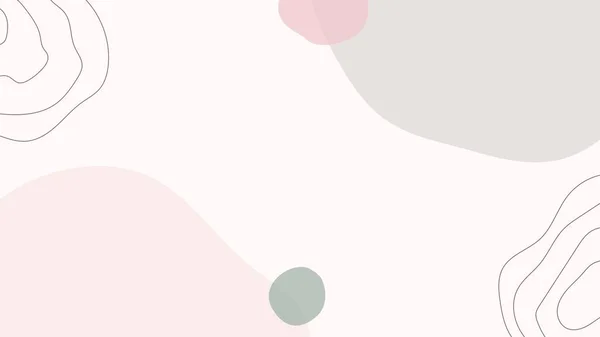 Pastel Minimal Abstract Desktop Wallpaper
