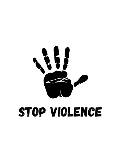 Stop Violence T-Shirt art graphic design