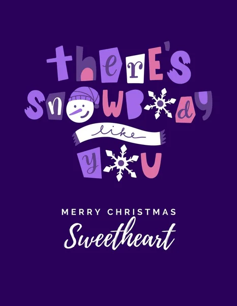 Violet Merry Christmas T-shirt art graphic design