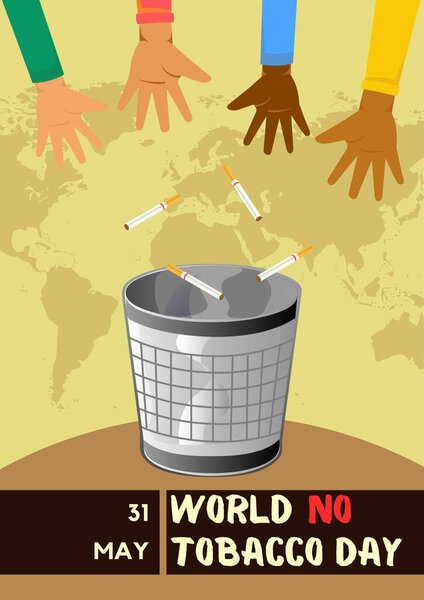 Плакат Всемирного дня без табака
