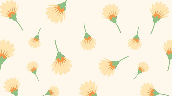 Flower Aesthetic Desktop Wallpaper