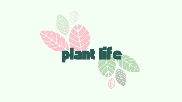 Modern illustration plant life desktop wallpaper