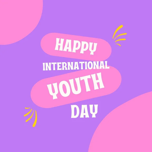 Happy International Youth Day Social Media Post