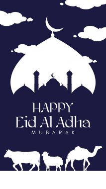 Mavi Deniz Kuvvetleri Minimalist Kurban Bayramı Al Adha Mübarek Hikayeniz