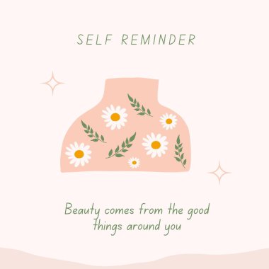 Güzellik Anımsatıcı Instagram Gönderisi