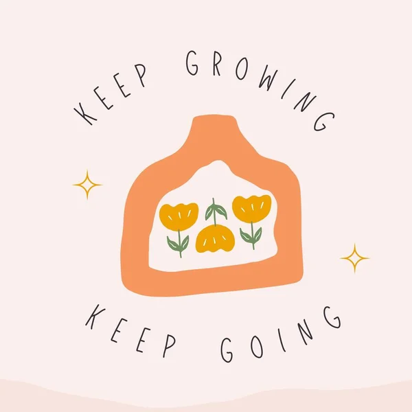 Keep Going Quote Instagram Post