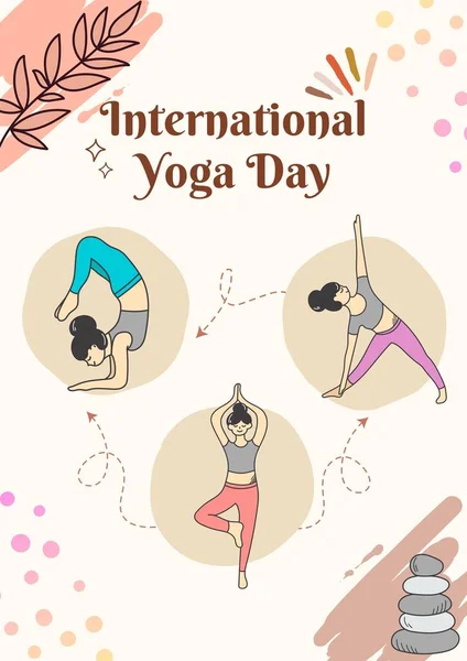 Biege International Yoga Day Flyer