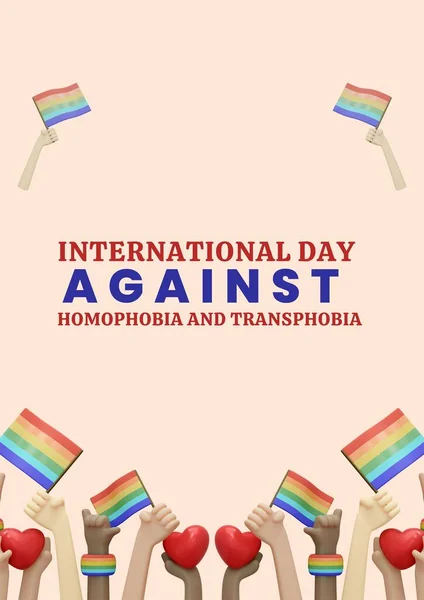 Color Full Modern International Day Against Homophobia And Transphobia (Poster)