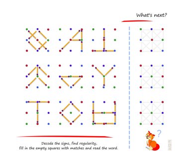 matchstick puzzle free vector eps cdr ai svg vector illustration graphic art