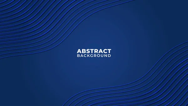 Современное Будущее Абстракция Волнистый Геометрический Синий Цвет Фон Эффектом Наложения — стоковый вектор