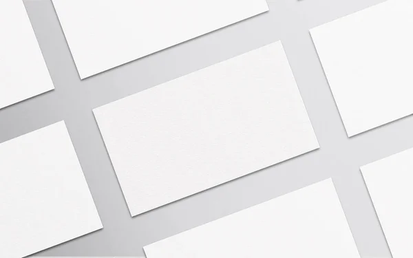 Современный Шаблон Макета Визитной Карточки Вырезкой Пути Дизайн Макета Презентаций — стоковое фото