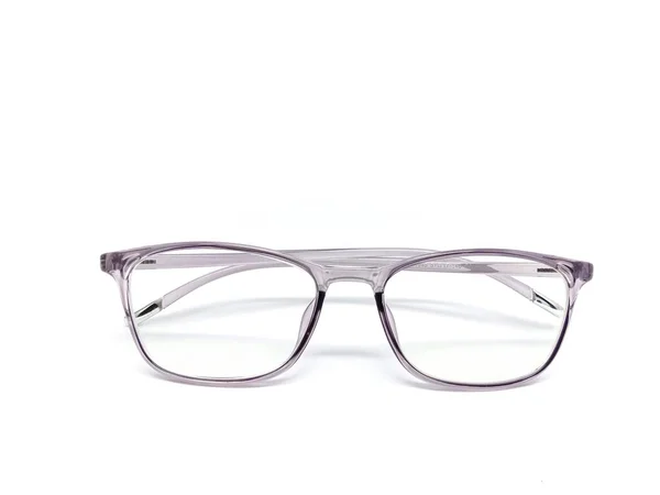 Eye Glasses Isolated White Close — Stock Photo, Image