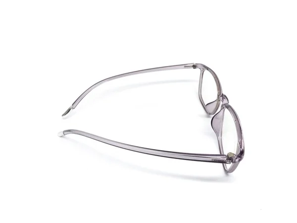 Eye Glasses Isolated White Close — Stock Photo, Image