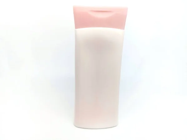 Hand Body Lotion Container Isolated White — 图库照片