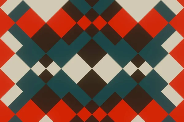 Безшовні Етнічні Ротаційні Повторювані Тканини Дизайн Плитки Красивий Геометричний Орнамент — стокове фото