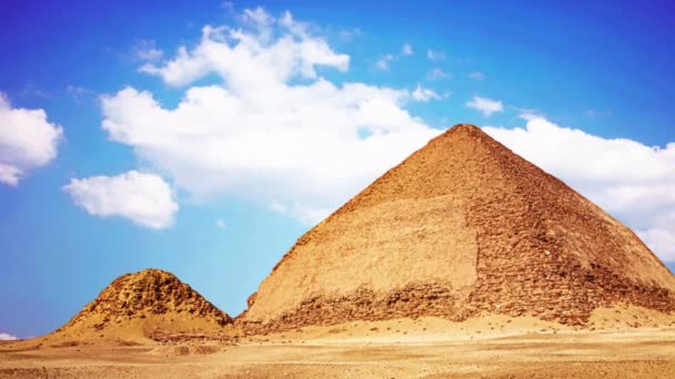 Wüste Grab Giza Pyramide Architektur Kunst Reise Exploration Anzeigen Bei — Stockvideo