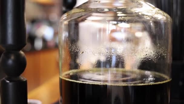 Coffee Caffeine Cup Brewing Close Droplet Bar Coffee Break Illustration — Vídeos de Stock