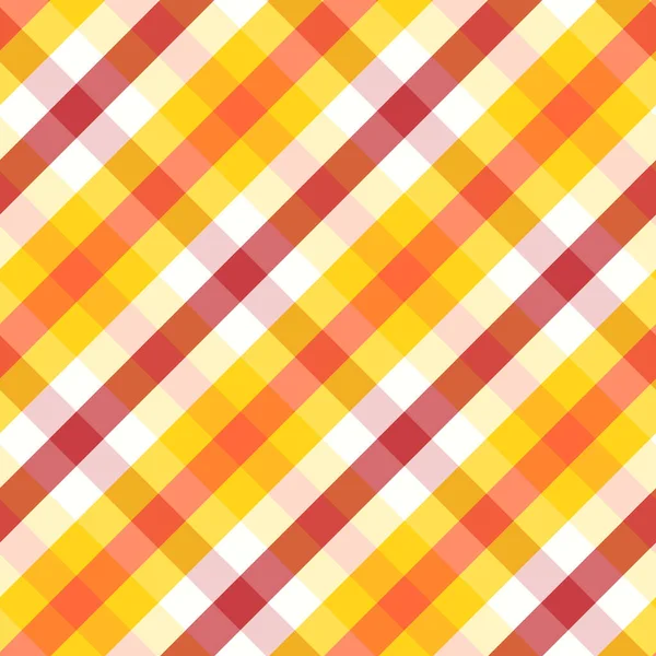 Seamless Plaid Pattern in Bright Autumn Colors, Cozy, Warm Feeling, Thanksgiving