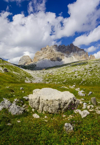 Foto Eines Berges Italiens Berühmten Dolomiten — Stockfoto
