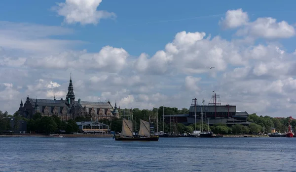 Museo Nórdico Museo Vasa Los Museos Situados Isla Djurgarden Centro —  Fotos de Stock