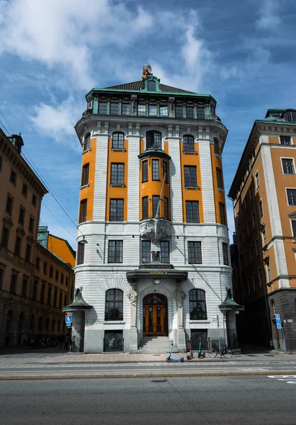 Edificio Skeppsbron Estocolmo Edificio Fue Construido 1909 —  Fotos de Stock