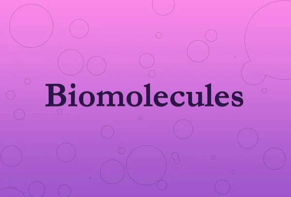 Chemistry title or background for biomolecules