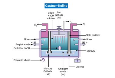 Castner Kellner sürecinin yapısı